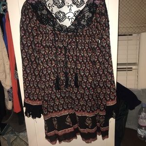 Free People Flowy Lace Dress
